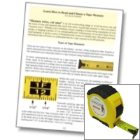 Learn How to Read and Choose a Tape Measure