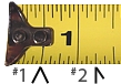 correctly mark building materials for cutting, use a tape measure, using a tape measure, remodeling a bathroom, woodworking adage, best way to mark construction materials, convert direction points, copyright by Leon A. Frechette/C.R.S., Inc.