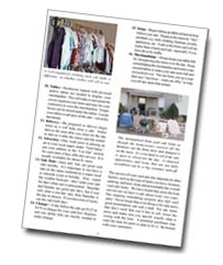 Purchase this article to learn the tips to a successful yard sale!