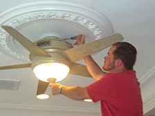Reiker - Room conditioner ceiling fans with heater